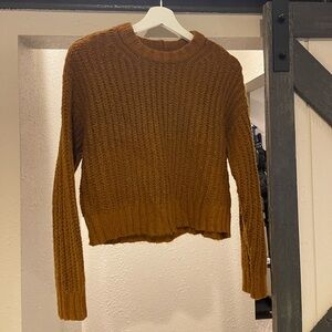 American Eagle Rust Crew Neck Sweater